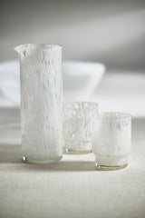 Zodax White Andria Tortoise Tumbler Glasses, Set of 6