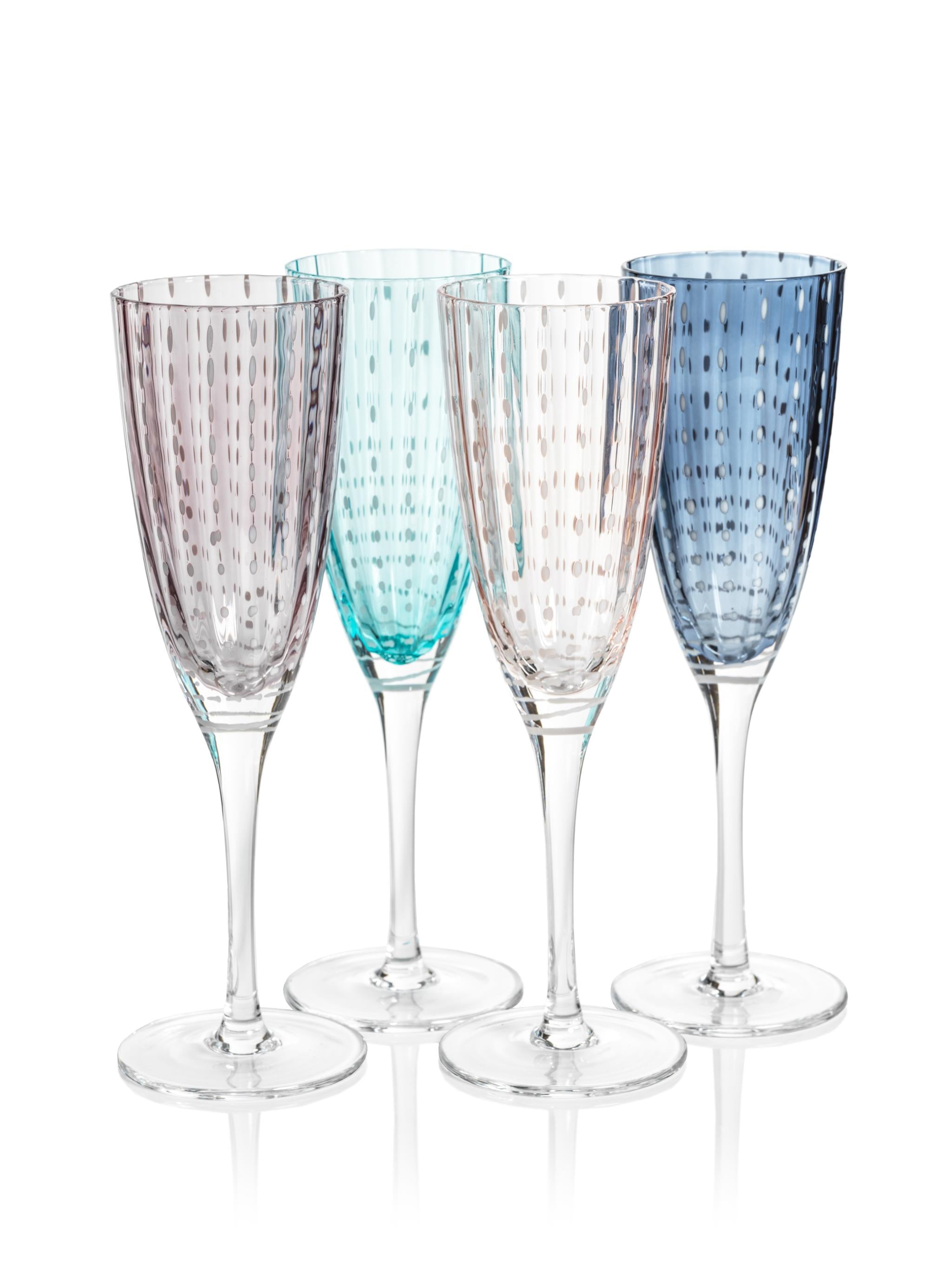 Zodax Pescara Champagne Flutes - Thumbnail 2