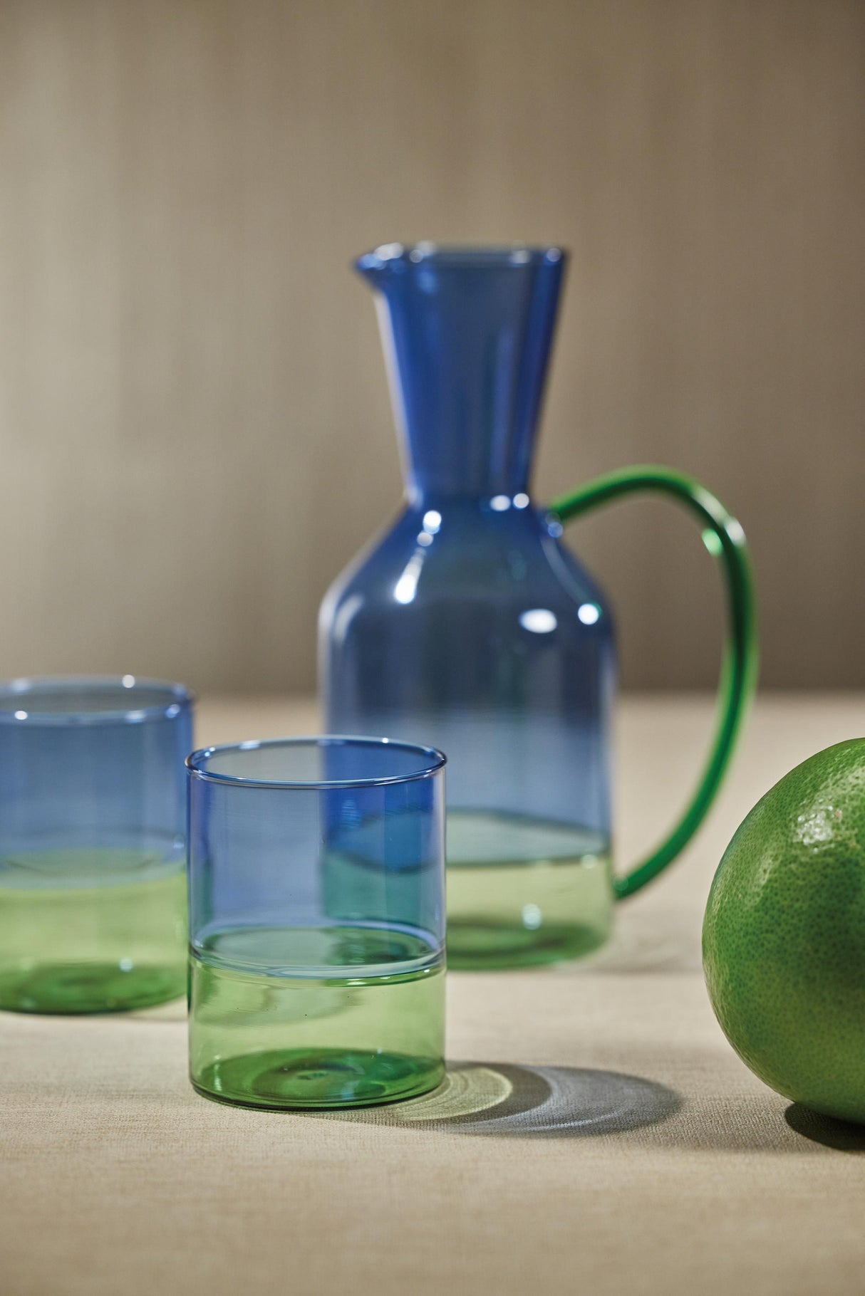 Zodax Renell Two-Toned Tumbler Glasses, Set of 6