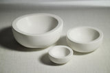 Zodax Modica 7.25" Soft Organic Shape Ceramic Bowls, Set of 2