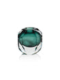 Zodax 5" Albi Emerald Cut Glass Vase