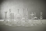 Zodax Salerno Glass Taper Candle Holders, Set of 4