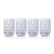 Zodax Pink Abbeville Glass Tumblers, Set of 4