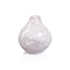 Zodax Onion Blush Chantilly Swirl Glass Bud Vase