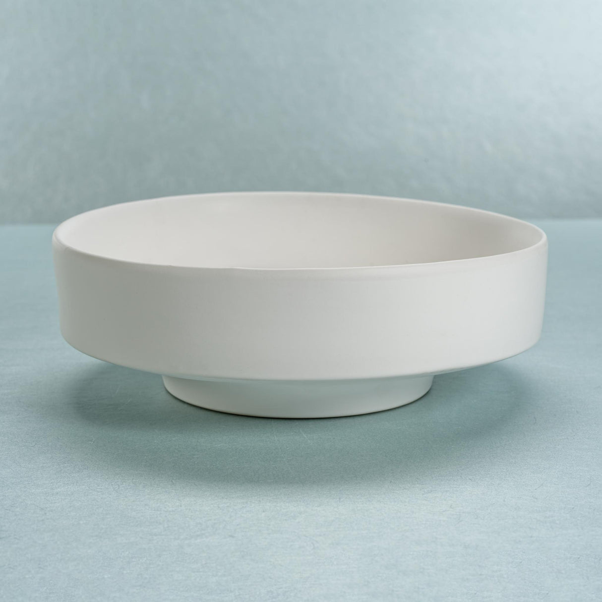 Zodax Cornella White Ceramic Centerpiece Bowl
