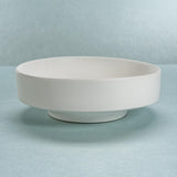 Zodax Cornella White Ceramic Centerpiece Bowl