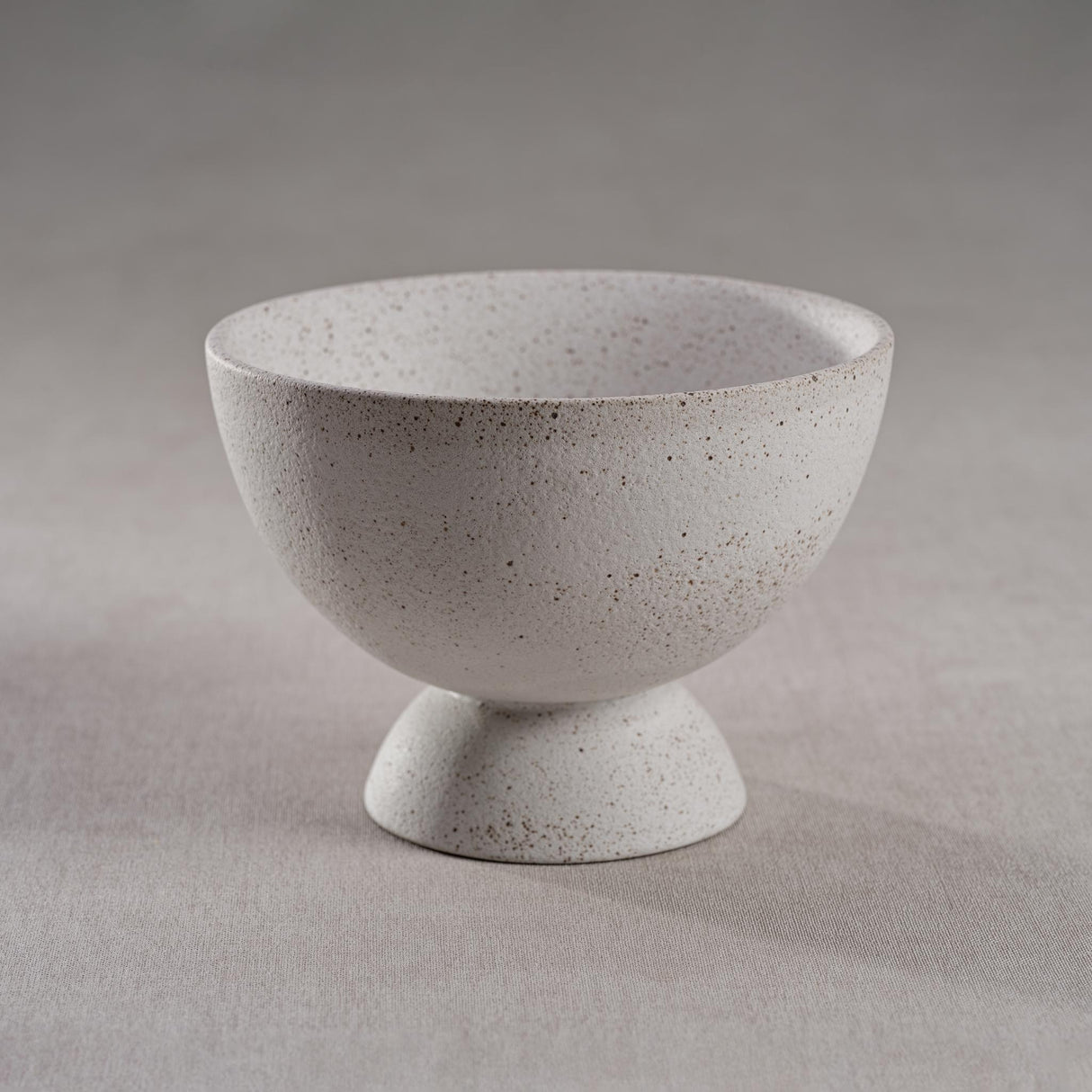 Zodax Carballo Textured Ceramic Footed Bowl