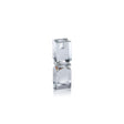 Zodax Medium Plain Clear Verdun Artistry Crystal Glass Candlestick