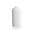 Zodax Large- 5" x 11" Lucca All-White Ceramic Vase