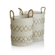 Zodax Sabatino 2-Piece Agel Basket Set