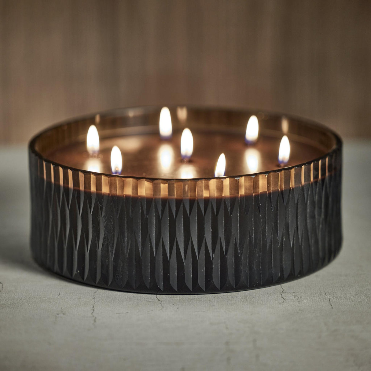 Zodax Cedar Leaf & Hinoki Cypress 7-Wick Scented Jar Candle