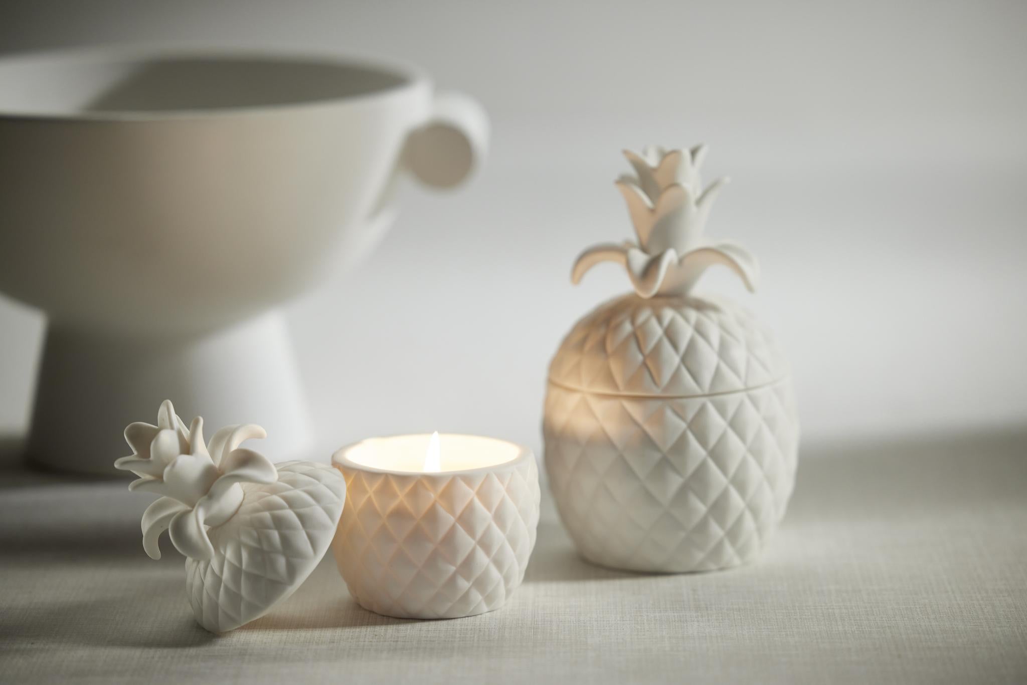 Zodax Frisian Pineapple Jar Candle - Thumbnail 4