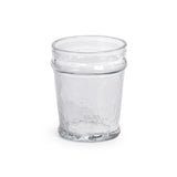 Zodax Clear Garan Hammered Double Old Fashioned Glasses, Set of 6