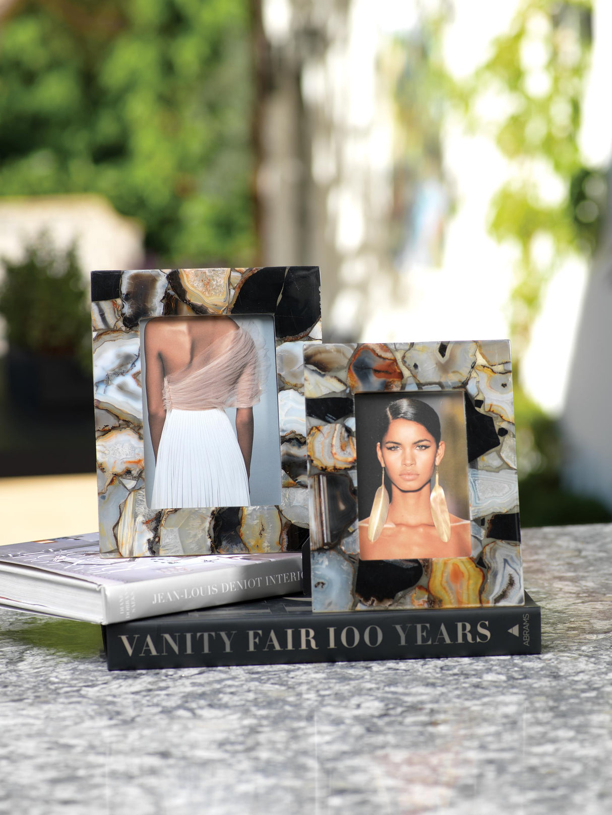 Zodax Bahia Agate Photo Frame- 4" x 6"