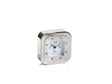 Zodax Small Mark Lane Silver Table Clock