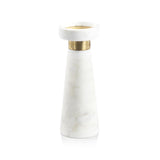 Zodax 10" Mannara Marble Pillar Candle Holder