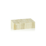 Zodax Drancy Ribbed Bone Inlay Decorative Box