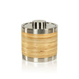 Zodax Timaru Rattan and Matt Steel Ice Bucket