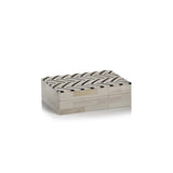 Zodax Tinsley Ivory Bone & Shagrin Decorative Box