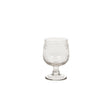 Zodax Colette Hand Made & Etched White Wine Glasses, Set of 4