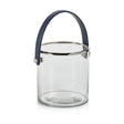 Zodax Lucena 9.5-Inch Wide Glass Ice Bucket