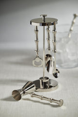 Zodax Pavia Bamboo 5-Piece Bar Tool Set