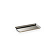 Zodax Small Gold Perpignan Versatile Rectangular Polished Steel Tray