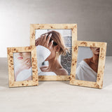 Zodax 5" x 7" Bogor Burlwood Veneer Photo Frame