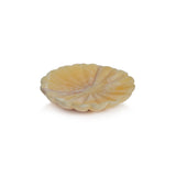 Zodax Onyx Marble Amber Kara 2-Piece Flower Marble Decorative Dish Set