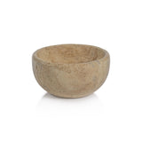 Zodax 6" Sulu MultiServe Beige Travertine Bowl