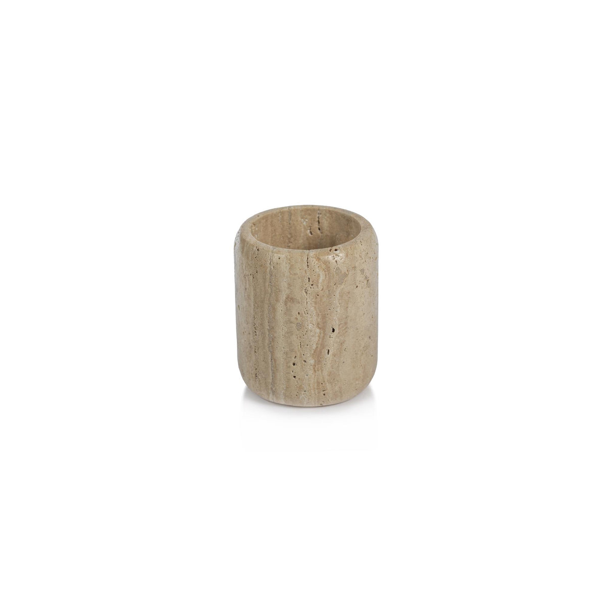 Zodax Scotia Travertine Marble Tumbler