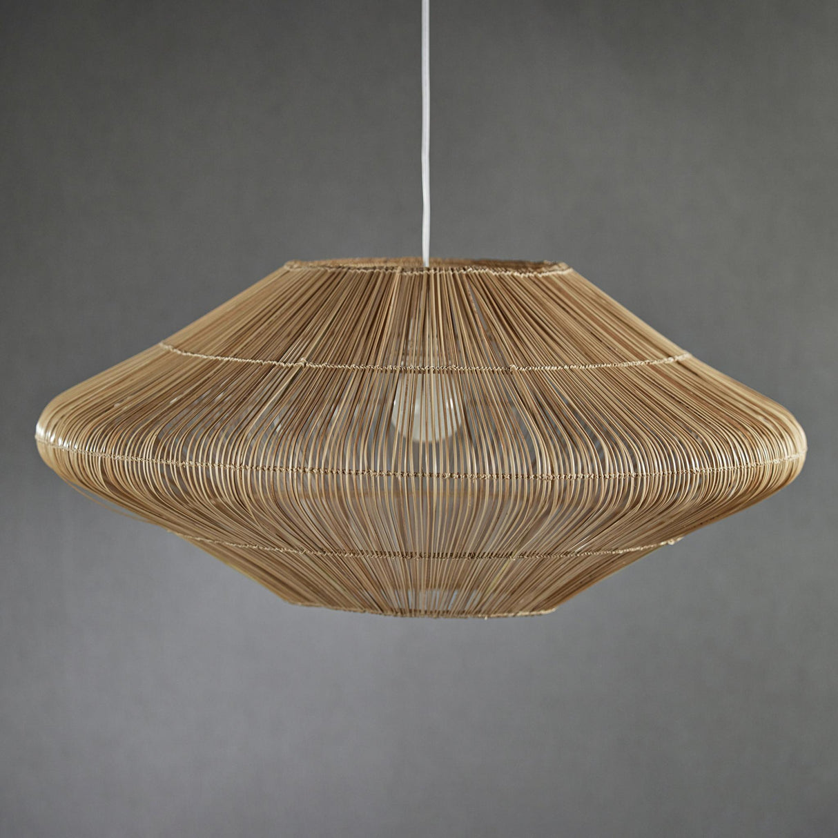 Zodax Palawan 30.5-Inch Diameter Buri Pendant Lamp