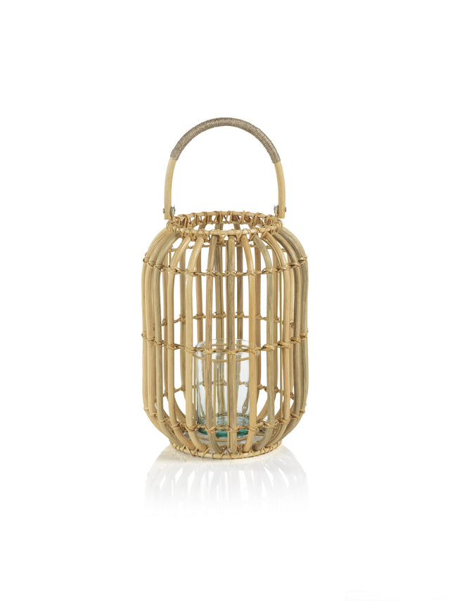 Zodax Small Lamego  Rattan Decorative Lantern