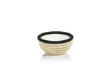 Zodax Black Matera 6.25"Coiled Abaca Condiment Bowls, Set of 6