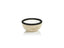 Zodax Black Matera 6.25"Coiled Abaca Condiment Bowls, Set of 6