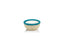Zodax Turquoise Matera 5.25"Coiled Abaca Condiment Bowls, Set of 6