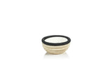 Zodax Black Matera 5.25"Coiled Abaca Condiment Bowls, Set of 6