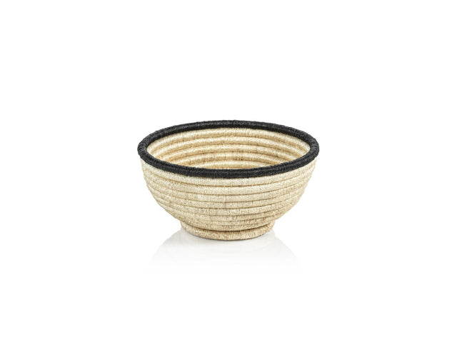 Zodax Small Matera Natural Coiled Abaca Bowl