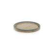 Zodax Small Round Laloma Coiled Rattan & Abaca Serving Tray