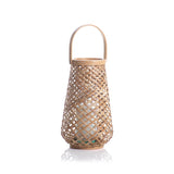 Zodax Mactan 15.75" Tall Rattan Decorative Lantern