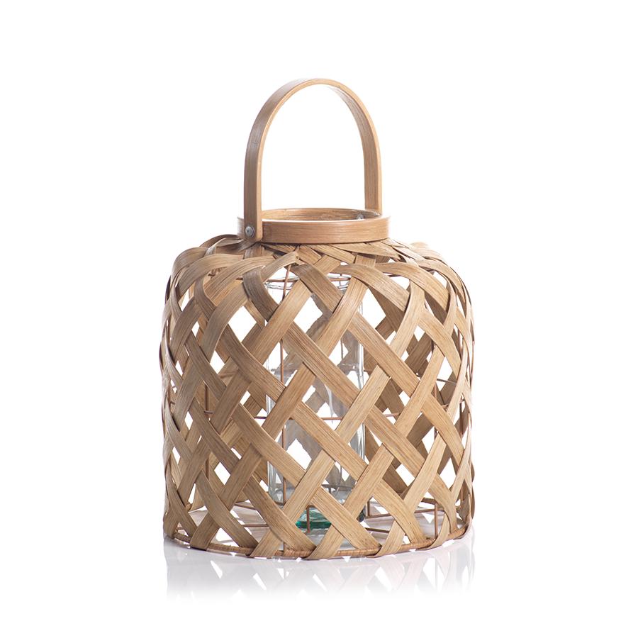 Zodax Samar Rattan Lantern - Thumbnail 2