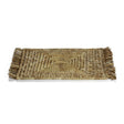 Zodax 23" x 13" x .50" Rectangle Balmy 6-Piece Set Pandan Fringed Placemats