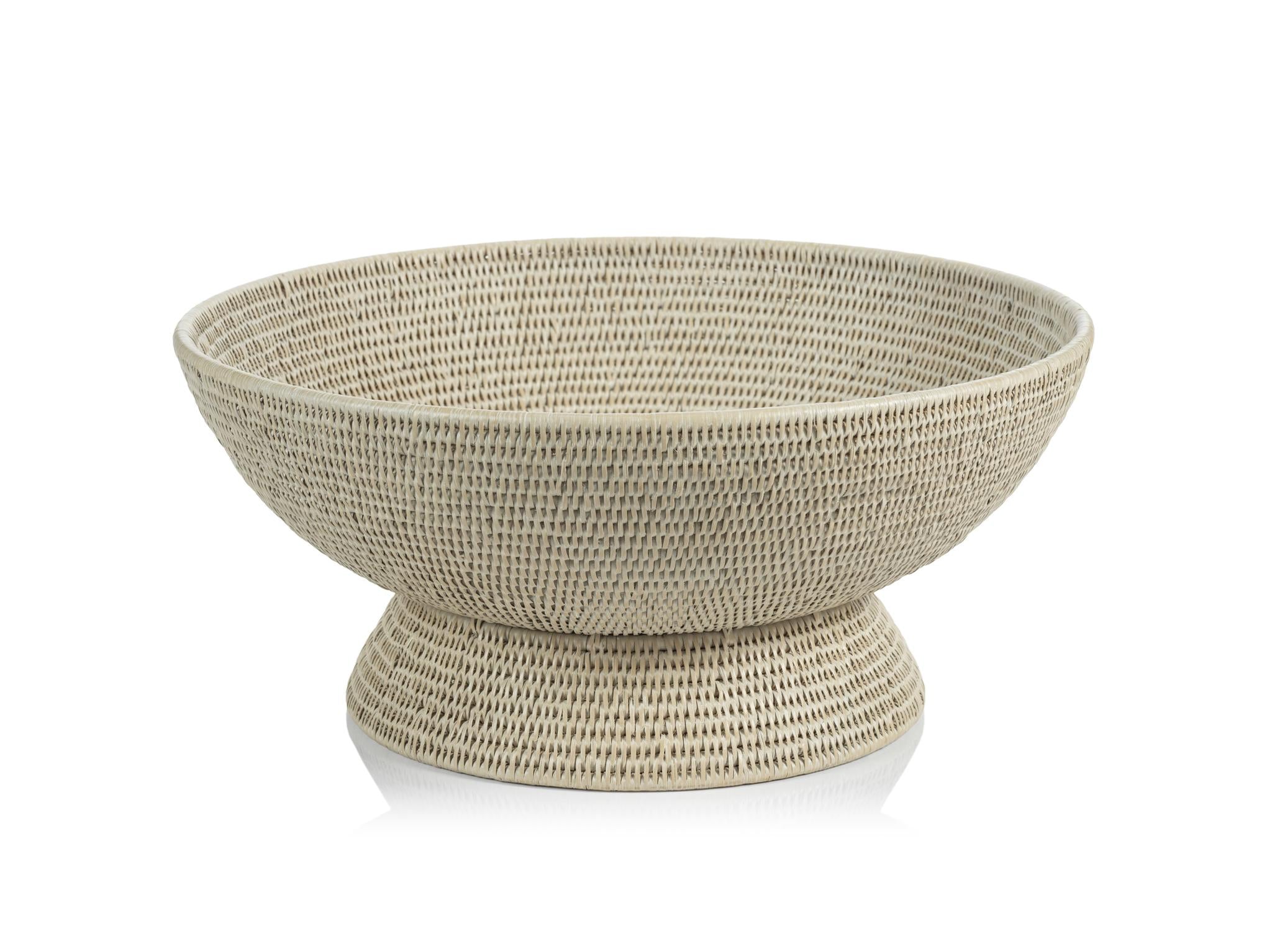 Zodax Surbiton Rattan Footed Bowl - Thumbnail 3