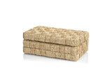 Zodax Large Taranto Natural Abaca Rope Decorative Box