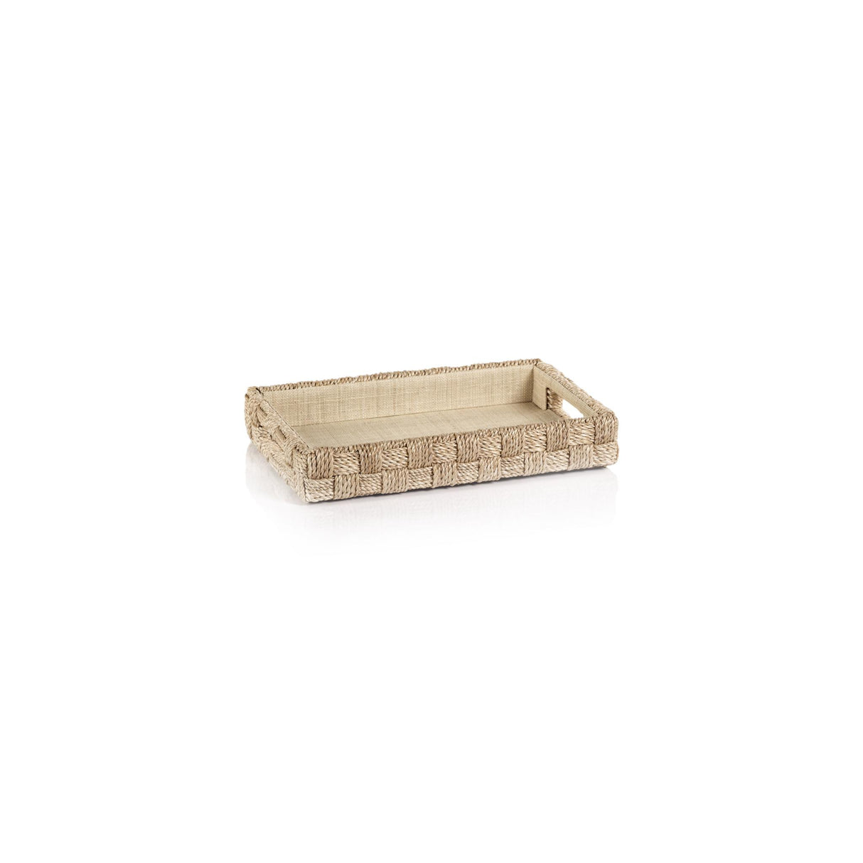 Zodax Small Faenza Abaca Rope Serving Tray