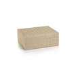 Zodax Large Lazarev Woven Raffia Box