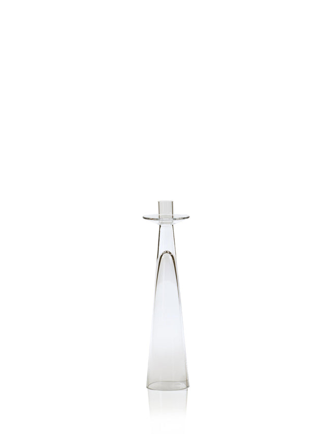 Zodax Small Alina Glass Taper Candle Holder