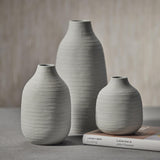 Zodax 5.75" Weston White Porcelain Vase