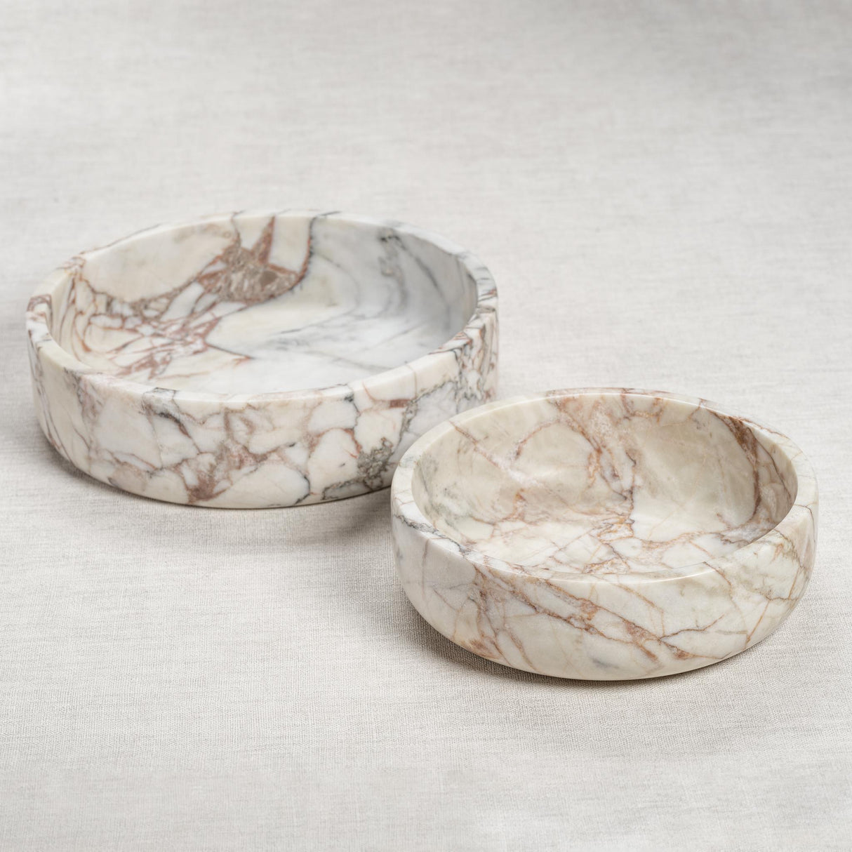 Zodax 8" Rezi Matt Marble Bowl