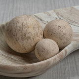 Zodax Large Foru Travertine Stone Fill Ball